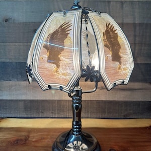 Vintage OK Lighting Eagle 3 Way Touch Lamp 23