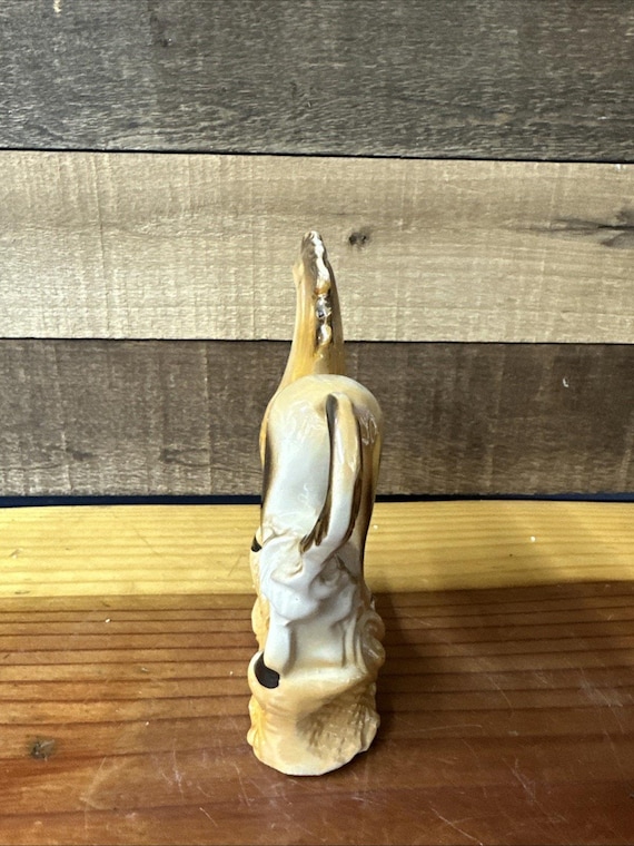 ヴィンテージ ラスターウェア 陶器 跳ね馬 置物 像 ブラジル MCM