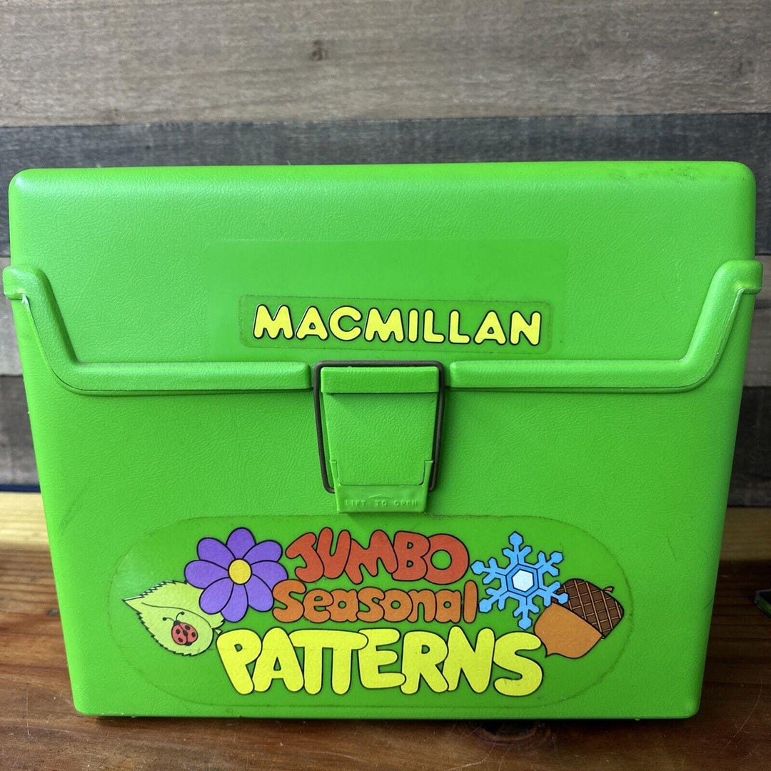MACMILLAN JUMBO SEASONAL Patterns Educational Teaching Art Sets Not ...