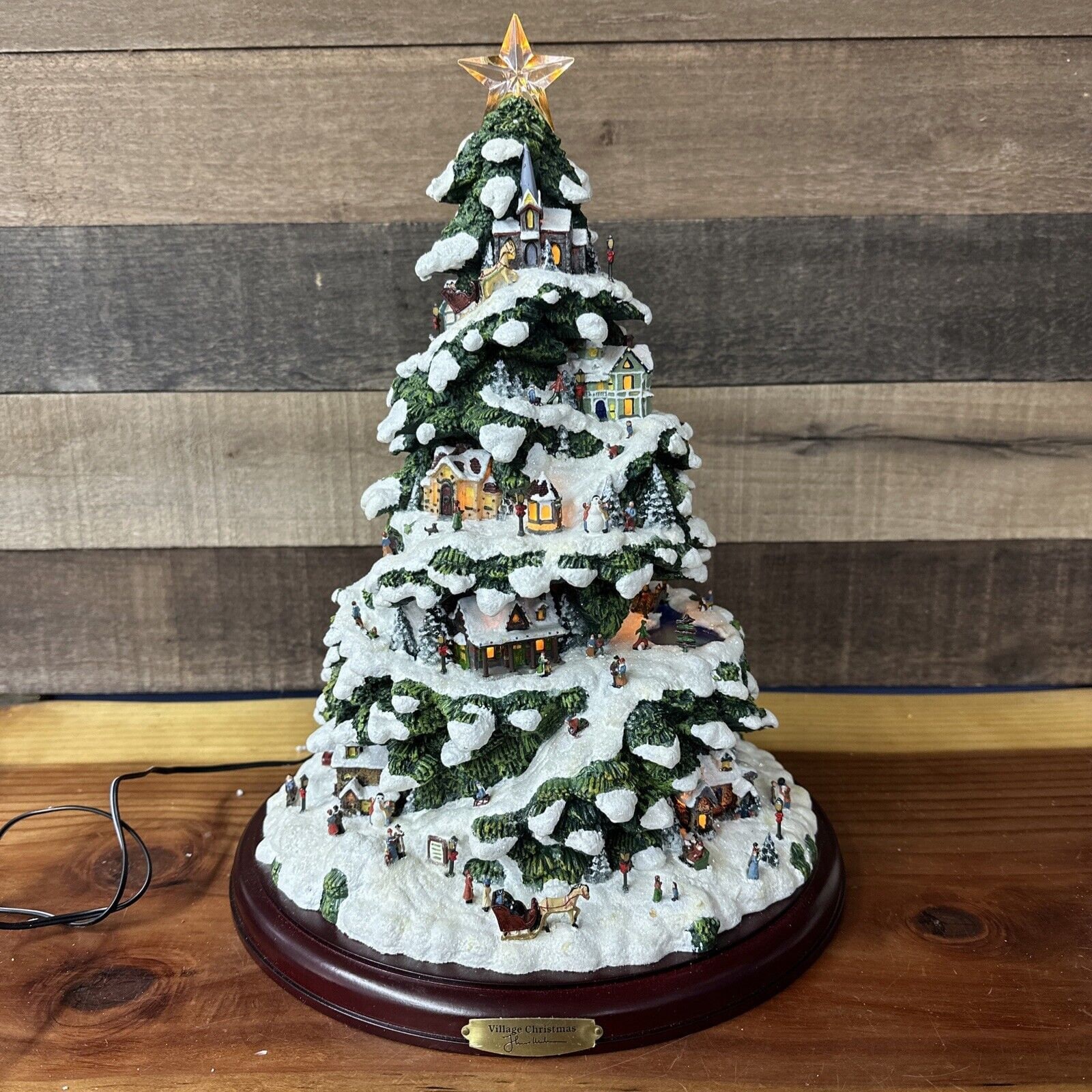 トーマスキンケード メインストリート ライトアップ ジオラマ 電飾 クリスマス トーマスキンケード メインストリート ライトアップ ジオラマ 電