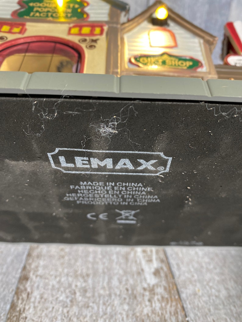 Lemax Bells Gourmet Popcorn Factory Etsy