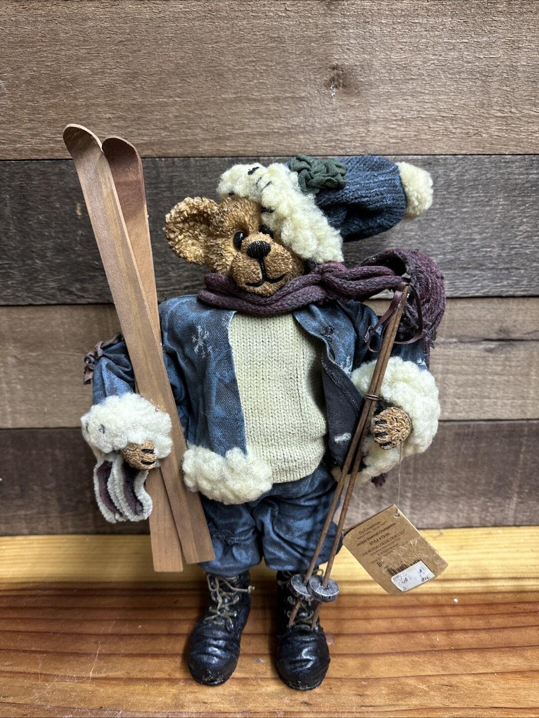 Crumpleton Boyds Bears Crumpletons Jacque Downhill Crumpleton Doll Figurine W Tag ...