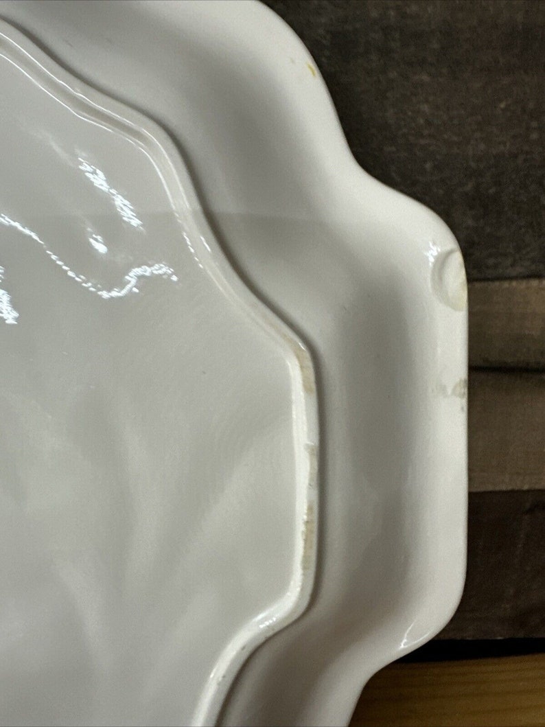 Wild Turkey Cermaic Thanksgiving Platter -flaw image 8