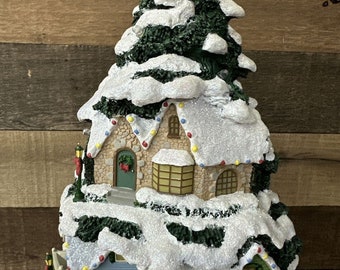 トーマス・キンケード「クリスマス・イブの夜」イルミネーション