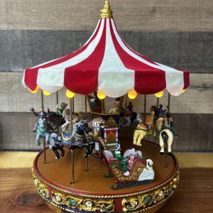 Mr.Christmas カルーセル ティーカップ オルゴール ゴールドラベル Mr