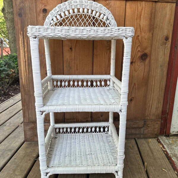 Wicker Shelf Etsy