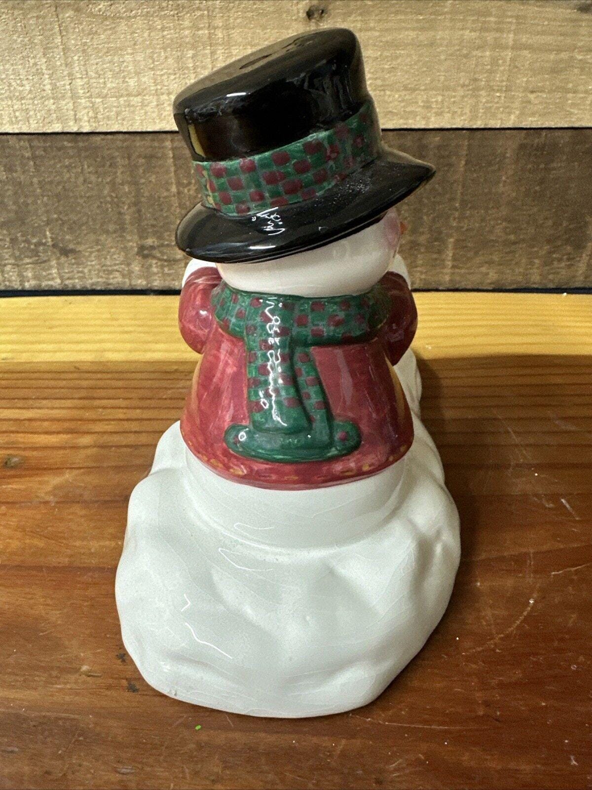 Papel Giftware クリスマス スノーマン キャンドルホルダー ホリデー