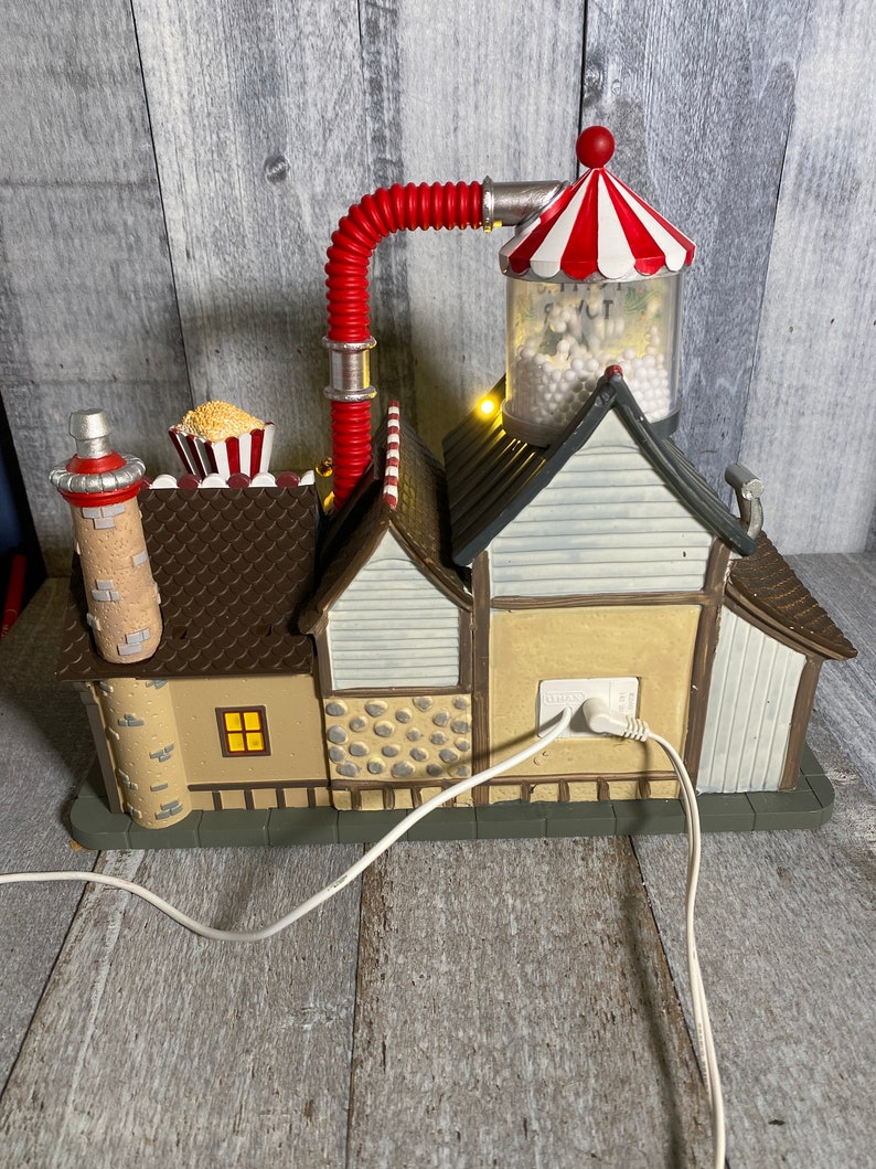 Lemax Bells Gourmet Popcorn Factory Etsy