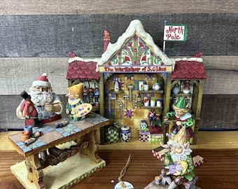 Jim Shore Seaside Greetings Santa Claus Hanging Ornament  display picture 1