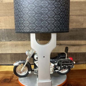 2004 Harley-davidson Heritage Softail Table Lamp Night Light With Sound ...