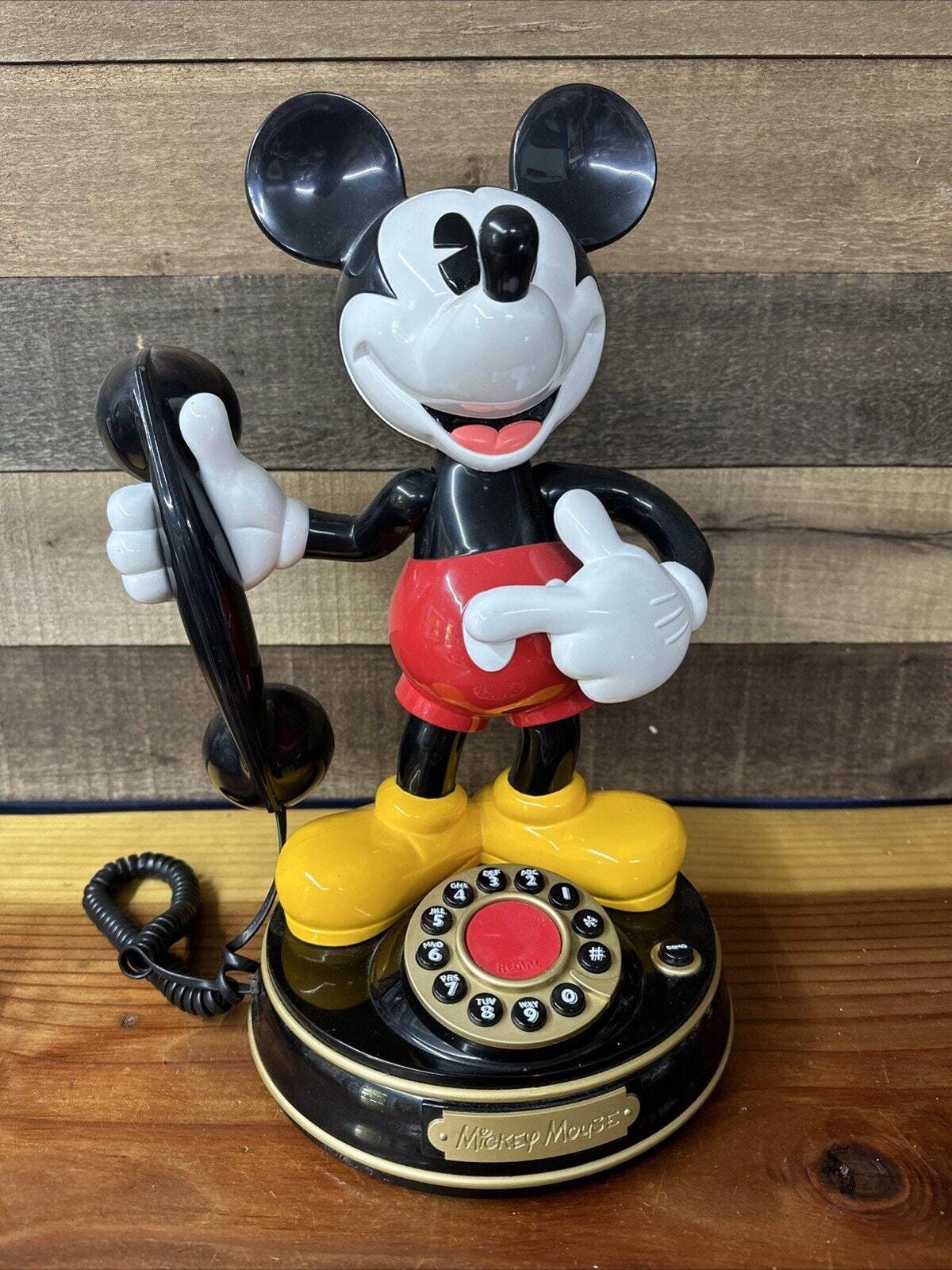 Tyco Mickey Mouse Backpack Phone Vintage Classic Mickey Mouse