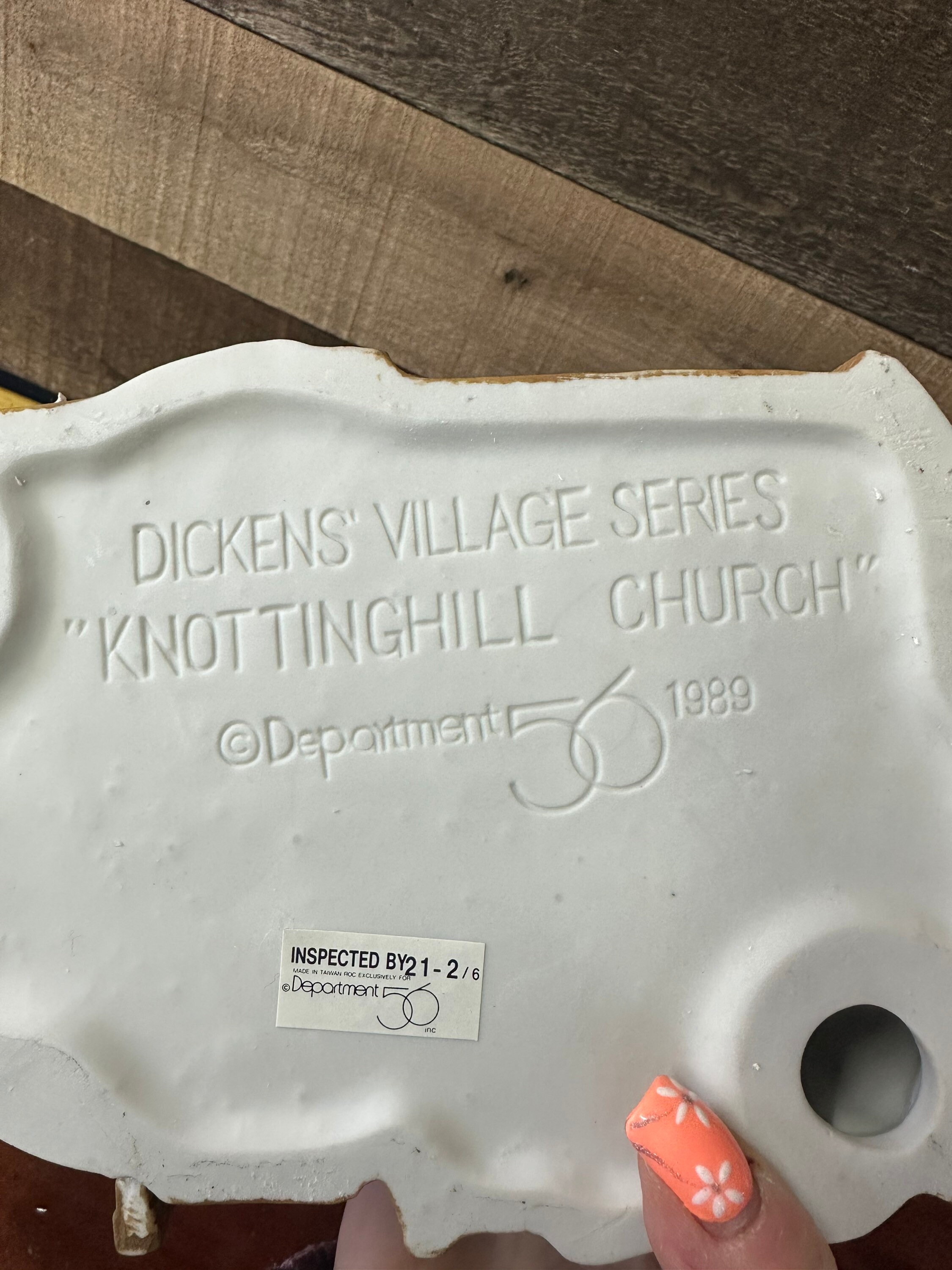 Dept 56 Dickens Village Knottinghill Church Etsy
