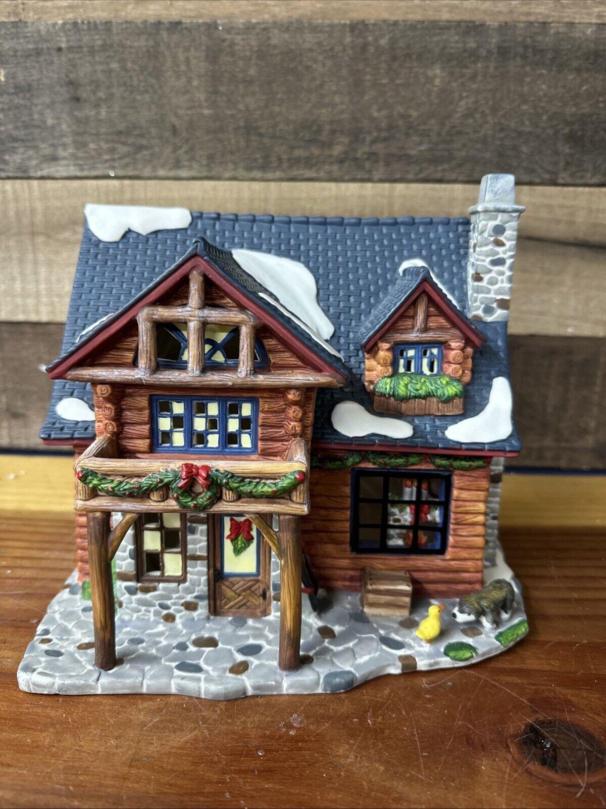 Heartland Valley Village Deluxe Log Cabin in Box - Etsy