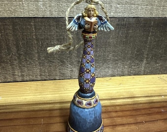 Jim Shore Celebrate Harmony Enesco Heartwood Creek Angel Bell Ornament