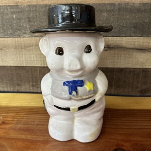 Vintage Sheriff Cookie Jar - Etsy
