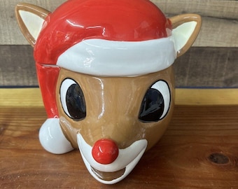 Vintage 2002 Rudolph the Red Nosed Reindeer Bobblehead BD & A the ...