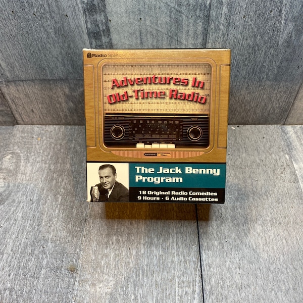 Jack Benny Old Time Radiosendung Kassetten