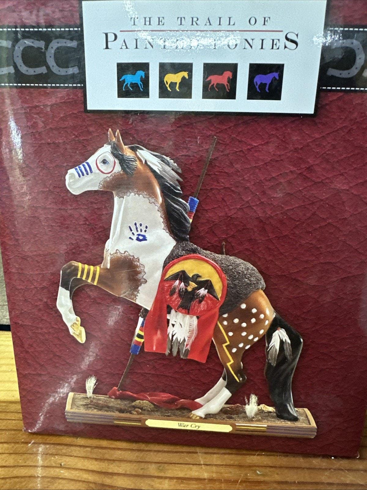 The Trail of Painted Ponies WAR CRY #4018360 in Box - Etsy