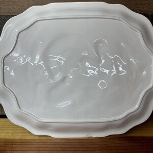 Wild Turkey Cermaic Thanksgiving Platter -flaw image 6
