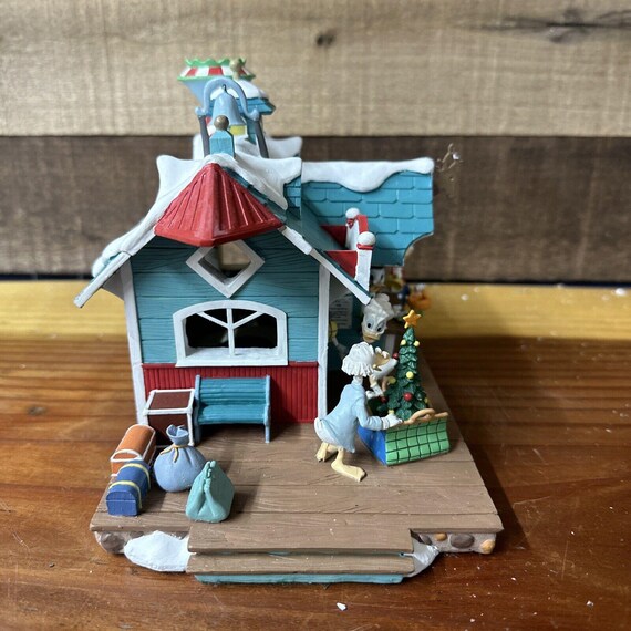 Disney Winter Wonderland Christmas North Pole Train Station