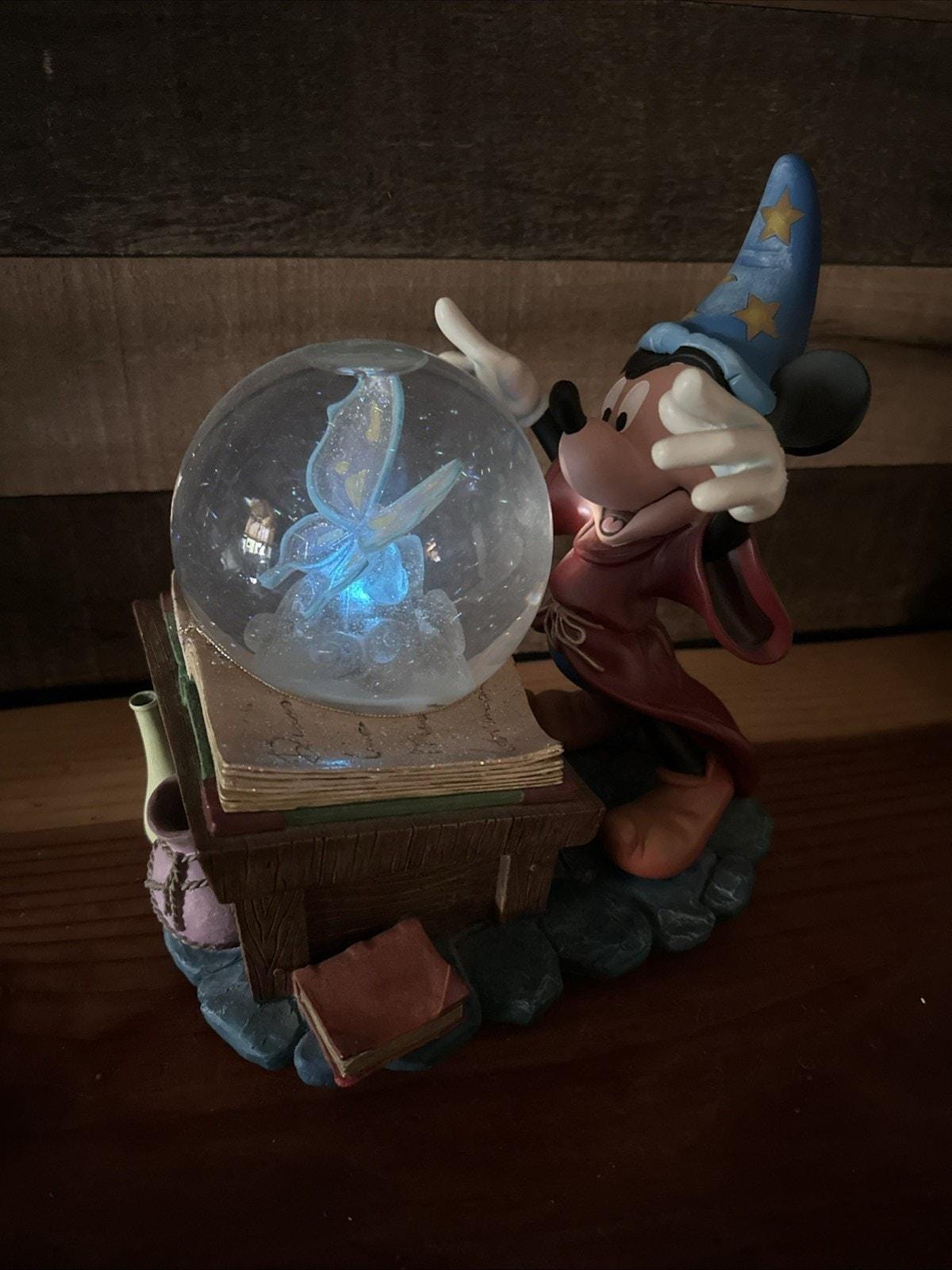 ヴィンテージ ディズニー 魔法使いの弟子 ミッキーマウス スノードーム 