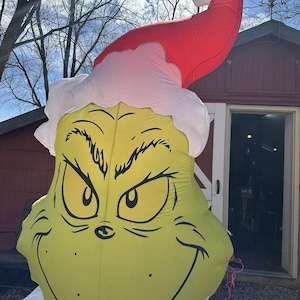 Grinch inflatable