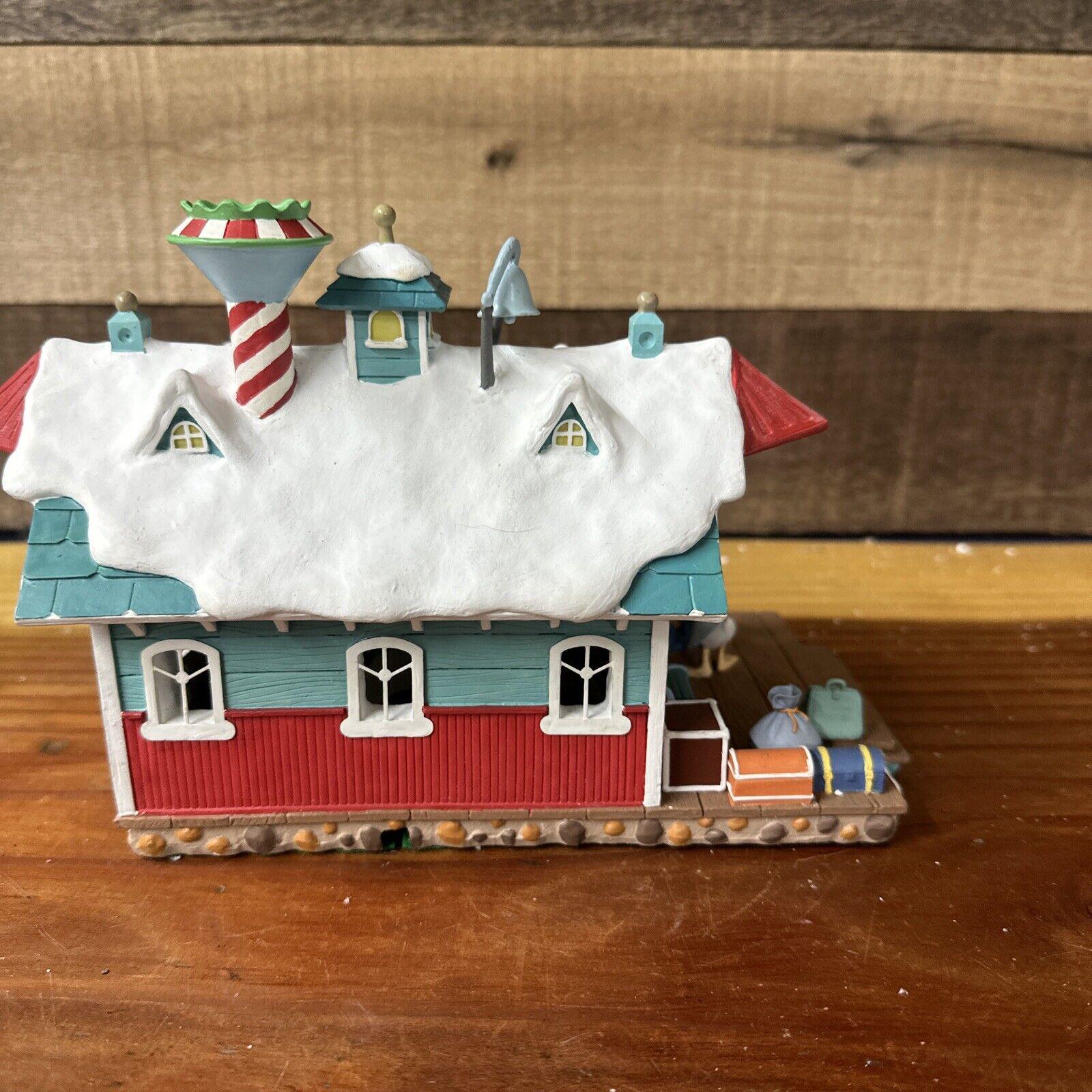 Disney Winter Wonderland Christmas North Pole Train Station