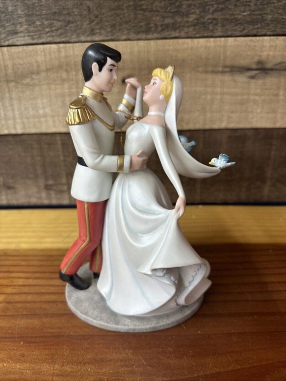 WDCC 45e anniversaire de mariage de Cendrillon et du prince charmant Etsy Canada