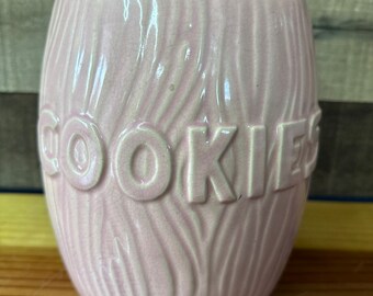  クッキージャー(1850年頃) ヴィンテージのピンクのクッキージャーで祈る女性 - Etsy 日本