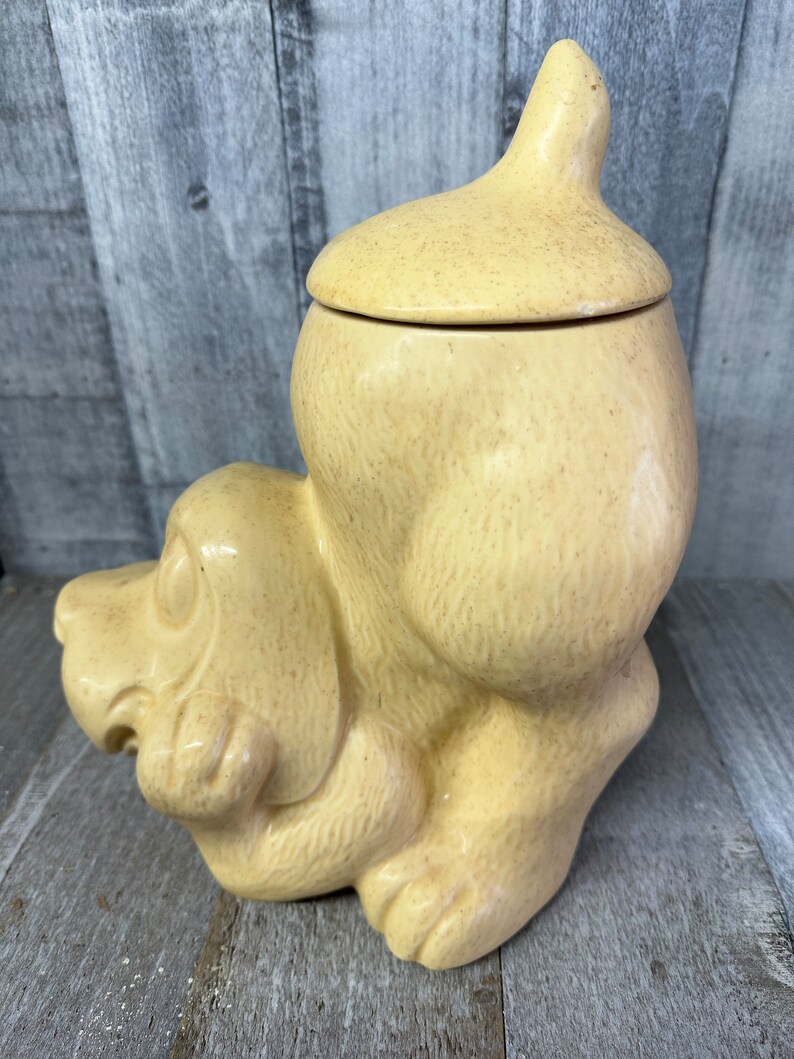 Vintage Mccoy Puppy Dog Cookie Jar Etsy