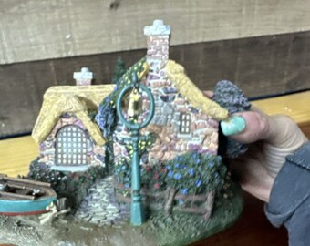 Thomas Kinkade Hawthorne Village - “seaside Boathouse