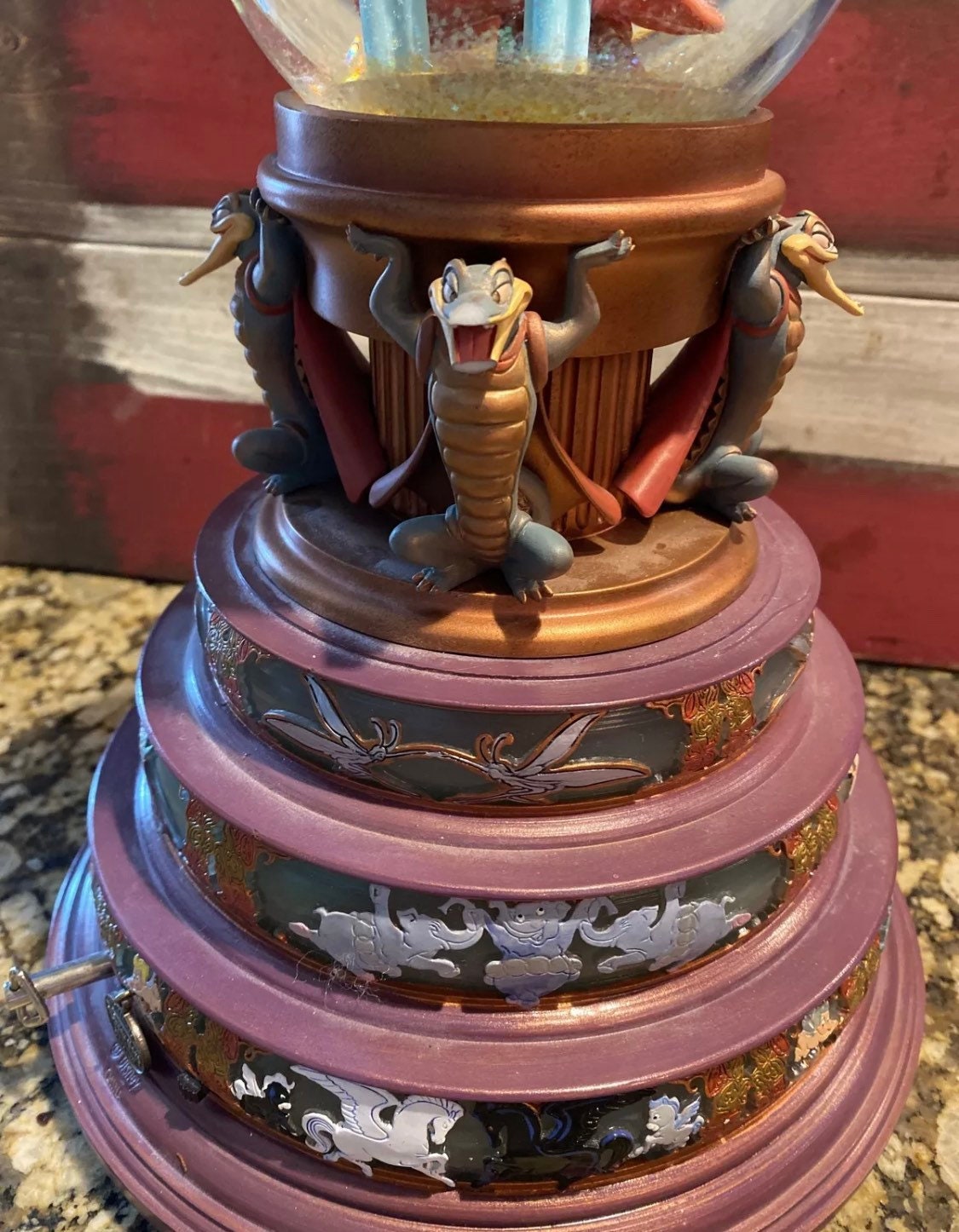 Wonderful World Of Disney ファンタジア スノーグローブ Disney Store Snowglobe Globe Wonderful World of Disney