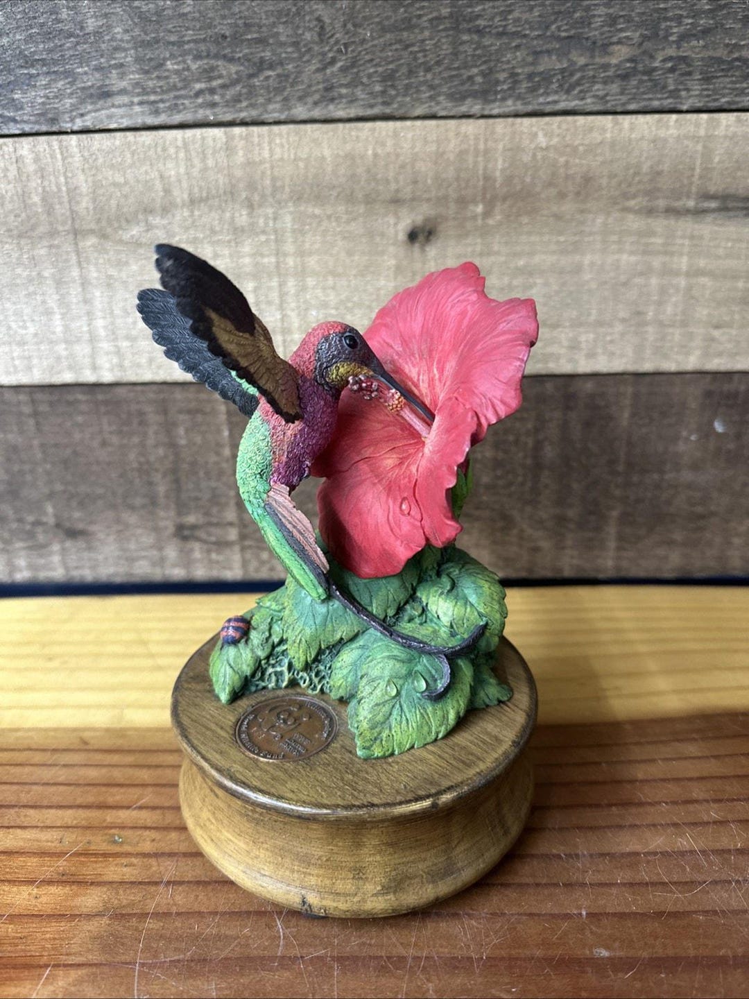 Vintage 1992 Willitts Design Crimson Topaz Hummingbird (topazz