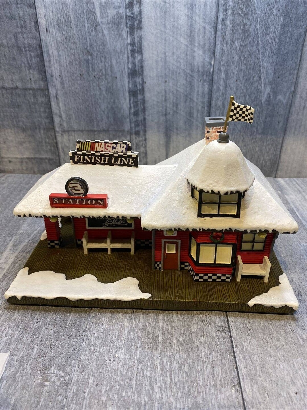 Hawthorne Village Dale Earnhardt Finish Line With COA Etsy