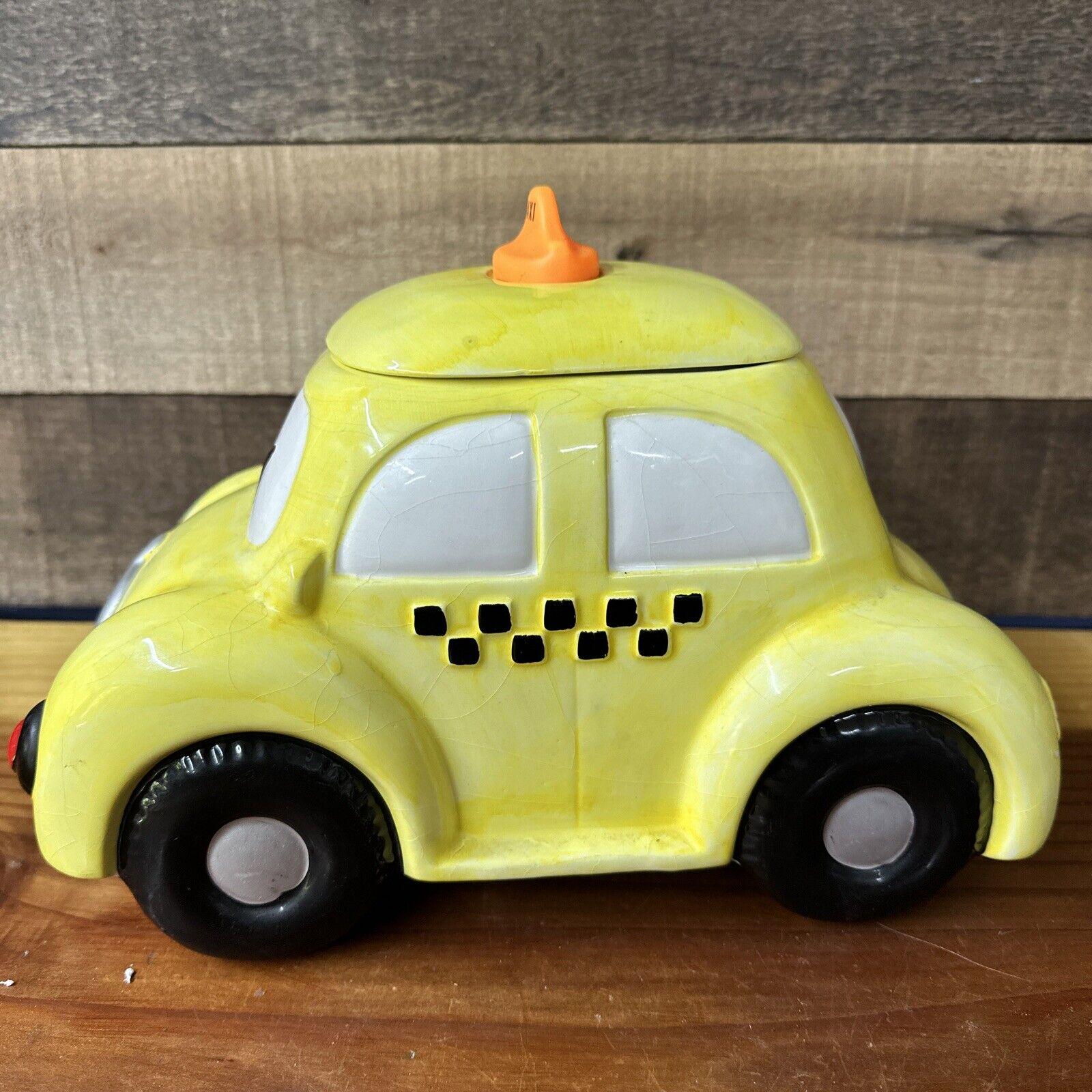 THE BEATLES クッキージャー タクシー The Beatles Newspaper Taxi Cookie Jar with Original Box