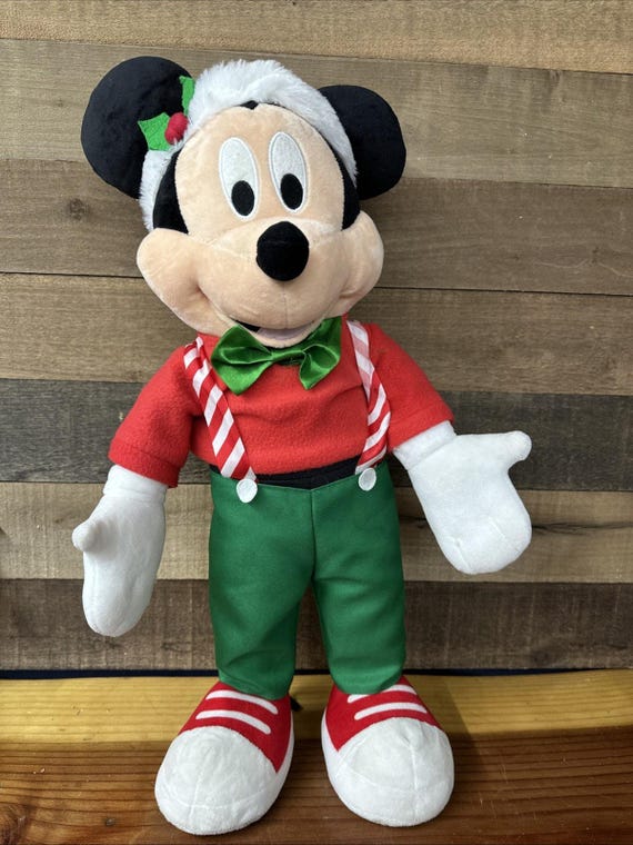 white christmas dresses Mickey and Minnie Christmas Shirt All Over Print Shirt Disney Christmas Outfit Snowflake Green Long Sleeve 3XL