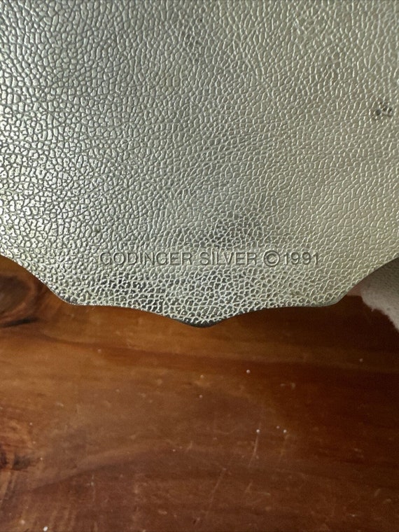 Vintage 1991 Godinger Silver Plated Velvet Lined … - image 8