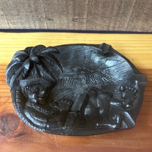 Vintage coco joes Hawaii lava ashtray trinket holder