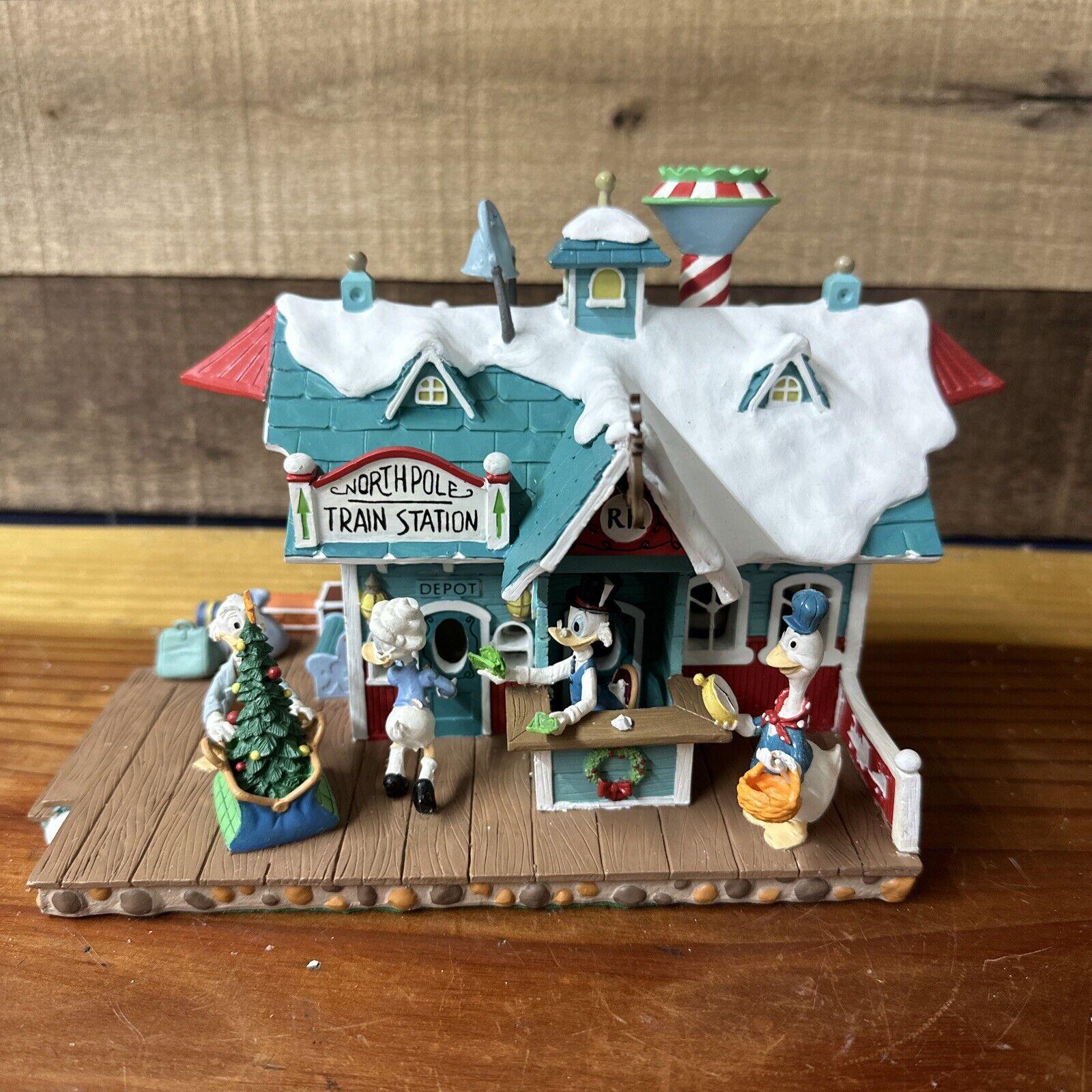 Disney Winter Wonderland Christmas North Pole Train Station