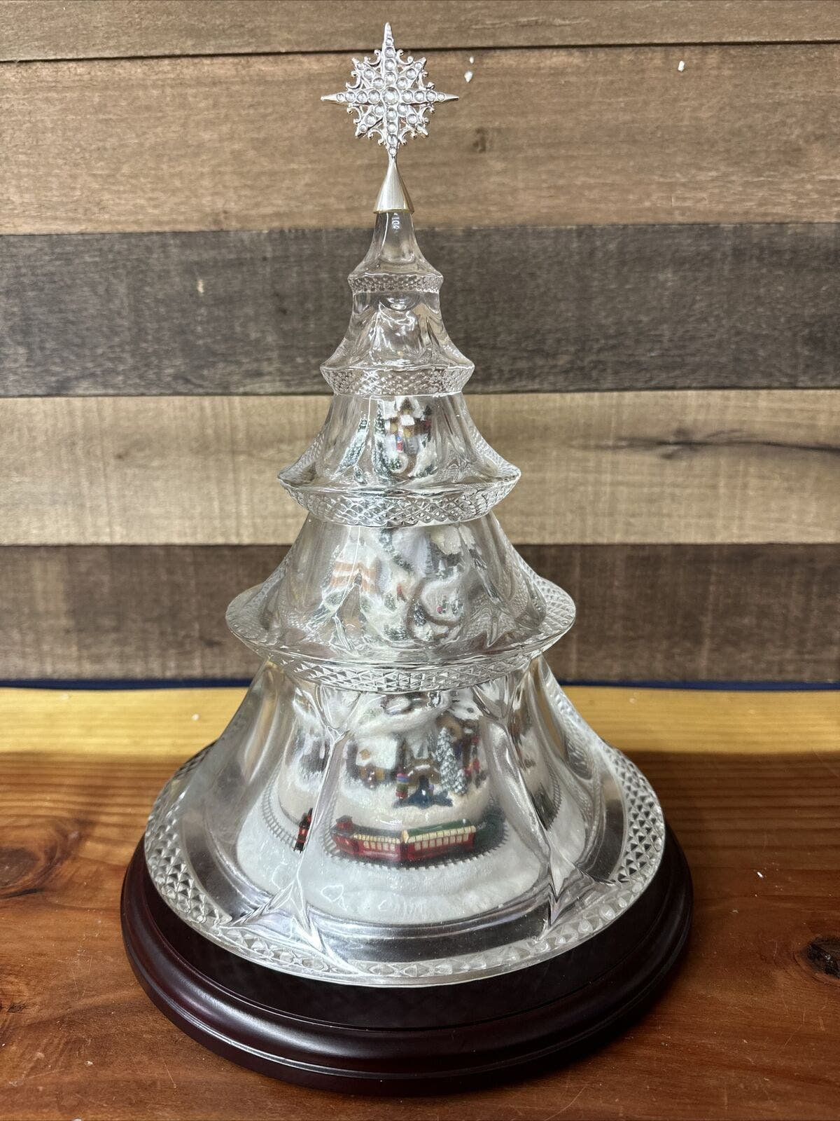 Thomas Kinkade Holiday Reflections Christmas Tree Masterpiece Ed