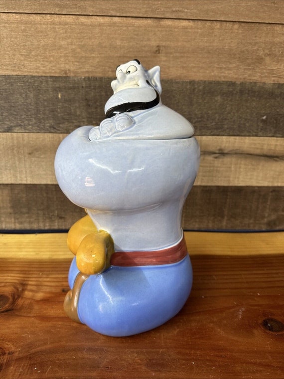 アラジン ジーニー クッキージャー　陶磁器　USディズニー アラジン ジーニー クッキージャー 陶磁器 USディズニー