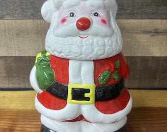 ホリデータイムのクリスマスツリーとギフト、クッキージャー - Etsy 日本