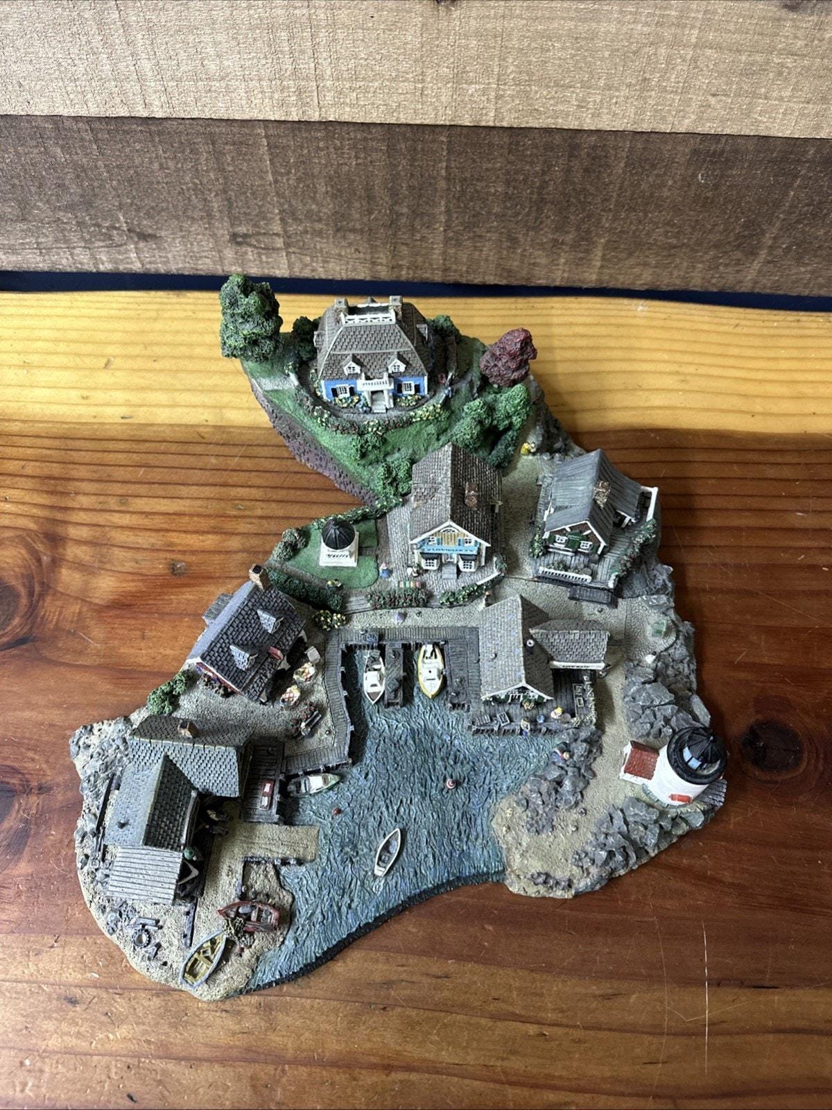 DANBURY MINT Fisherman's Cove Collection by Colin Gough 3 Piece