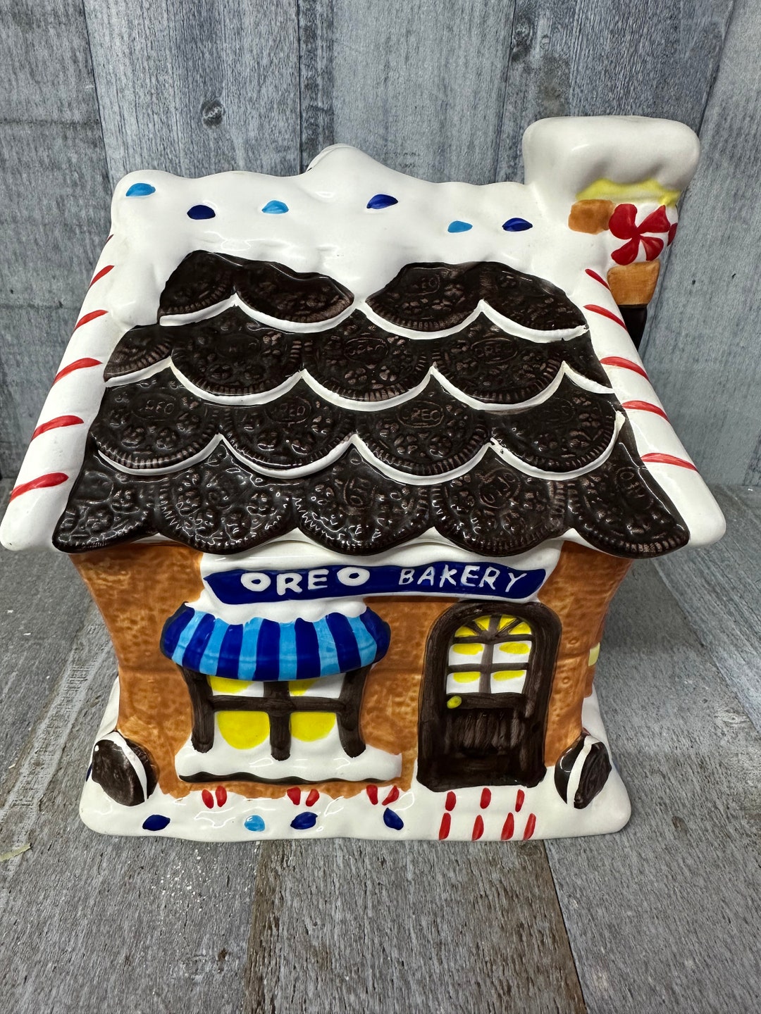 Oreo Bakery Cookie Jar Etsy