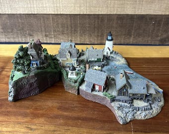 DANBURY MINT Fisherman's Cove Collection by Colin Gough 3 Piece