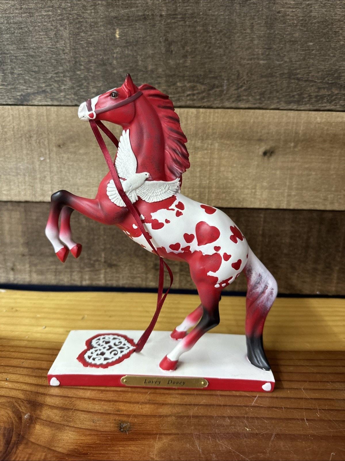 The Trail of Painted Ponies LOVEY DOVEY Figurine First Edition in