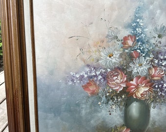 花束の絵画 サイン入り 美しい花束の絵画 サイン入り額入り 31x27 - Etsy 日本
