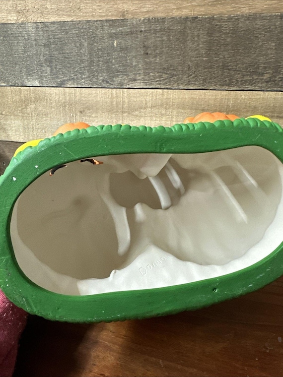 ぽちゃ様 Vintage Halloween Ceramic Mold Pumpkin Anthropomorphic Jack O