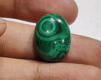 Oval shape beautiful Malachite gemstone nice quality gemstone for making jewellery