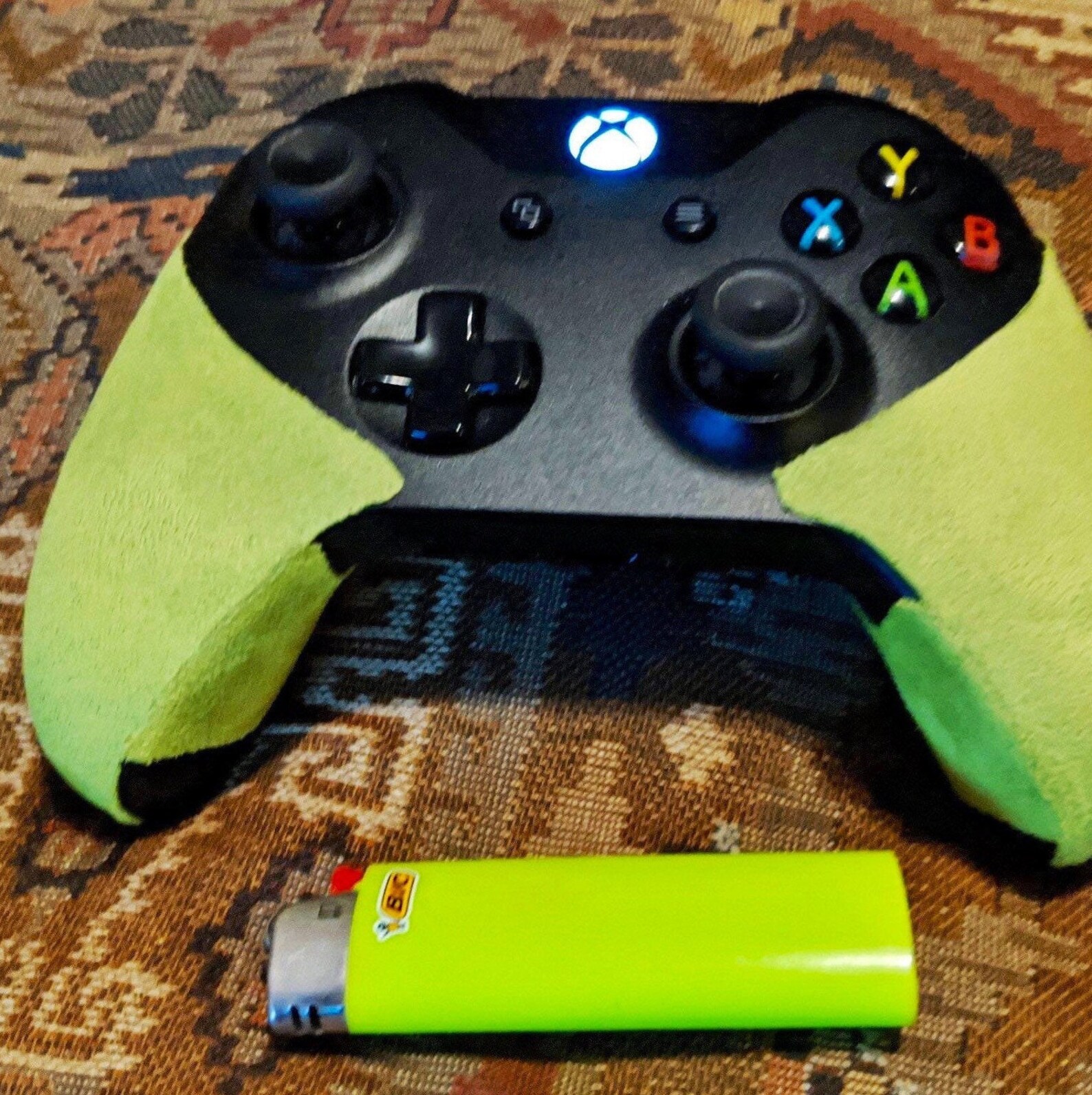 Microsoft Xbox gaming Controller grips Hyatchi vegan Suede